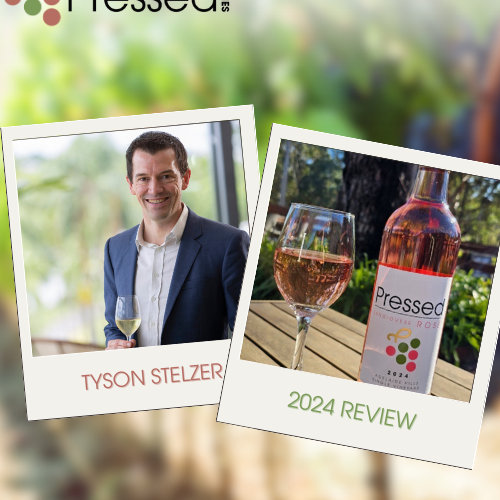 tyson stelzer and pressed wines 2024 sangiovese rose