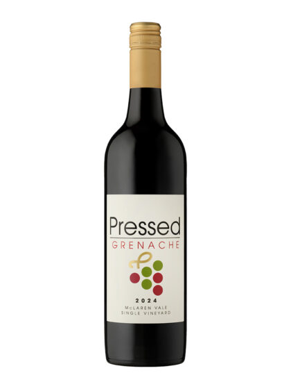 bottle shot of Pressed Wines 2024 Grenache