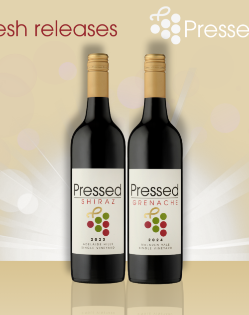 image of Pressed Wines 2023 Shiraz and 2024 Grenache