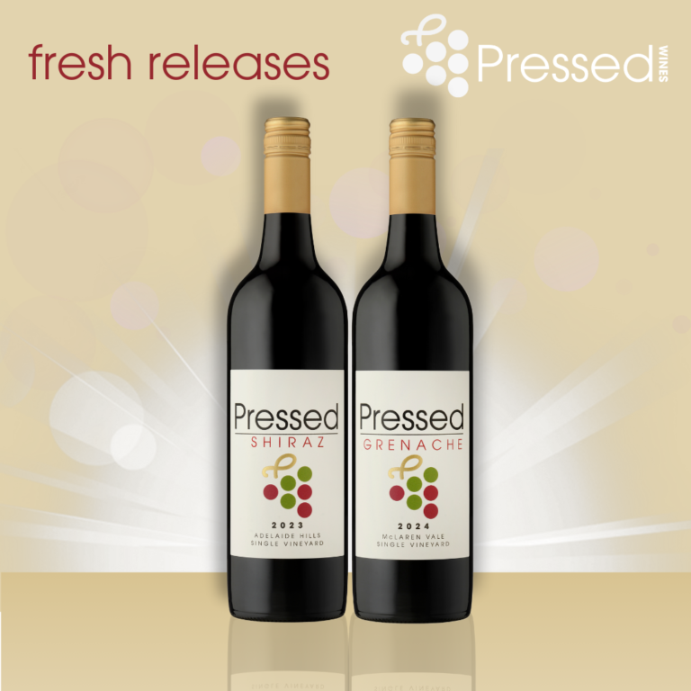 image of Pressed Wines 2023 Shiraz and 2024 Grenache